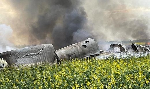 Ukraine takes down Russian Tu-22M3 strategic bomber