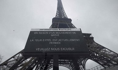 Eiffel Tower closed for third day as strike hardens