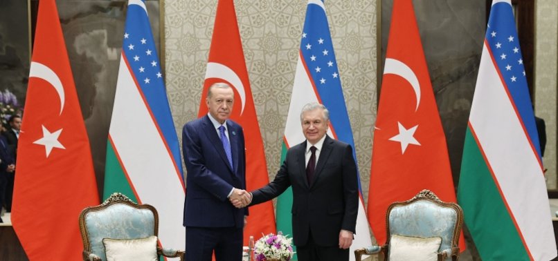 UZBEK PRESIDENT PRAISES TÜRKIYES CHAIRMANSHIP IN ORGANIZATION OF TURKIC STATES