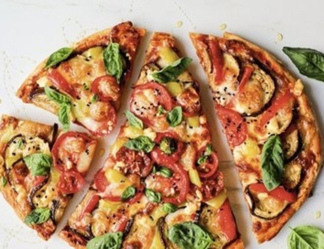 Sebzeli Rustik Pizza
