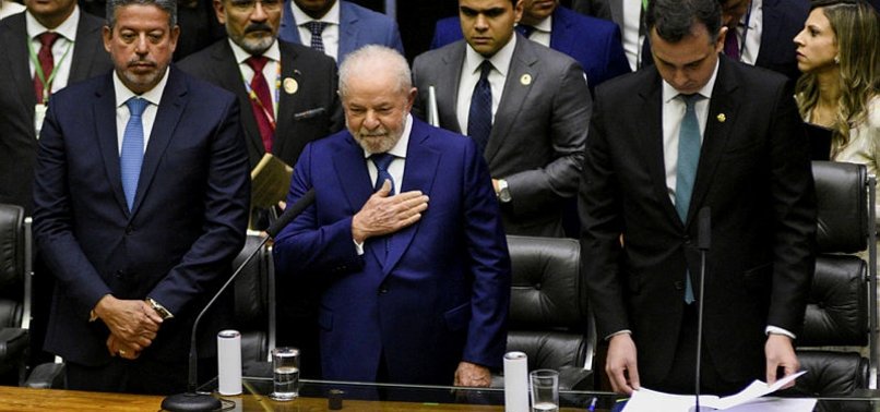 LULA TAKES OFFICE FOR THIRD TERM AS BRAZIL PRESIDENT