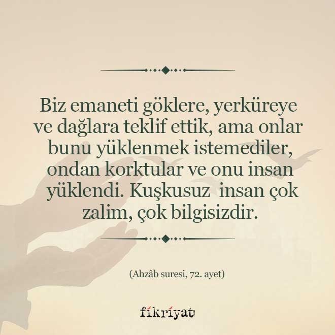 ZALİMLİĞİ VE CAHİLLİĞİ