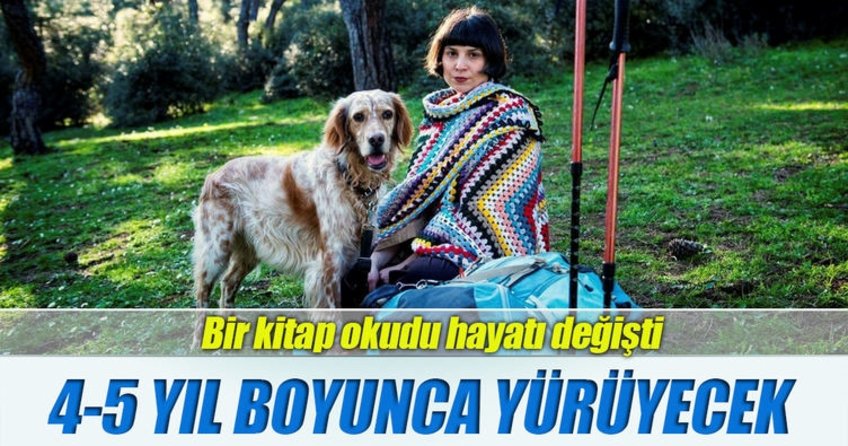 Avrupa’yı yürüyerek geziyor