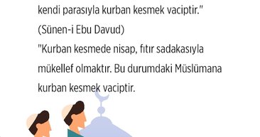 kurban kesmek kimlere