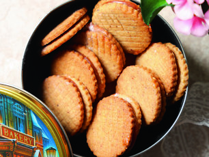 Karamel Dolgulu Bisküvi