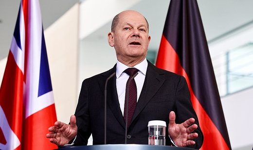 Scholz sees ’good impetus’ in Macron’s speech on Europe