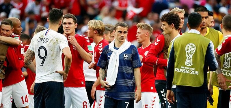 France finish top ahead of Denmark after World Cup stalemate