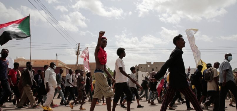 THOUSANDS RALLY IN SUDAN TO DEMAND CIVILIAN RULE