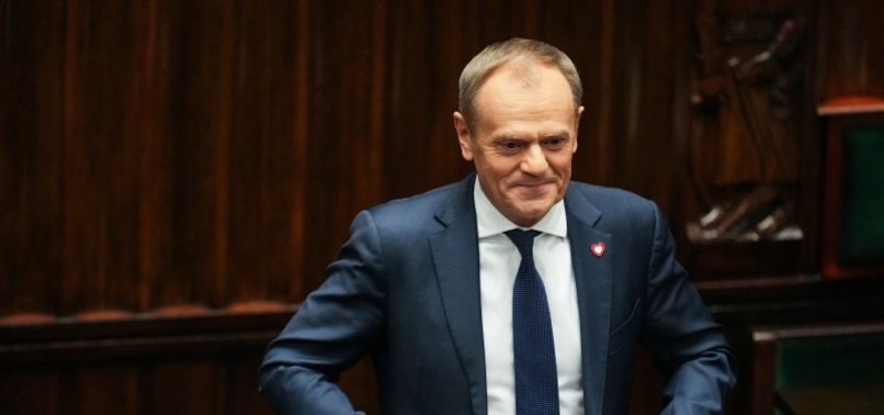 TUSK VOTED IN AS NEW POLISH PRIME MINISTER