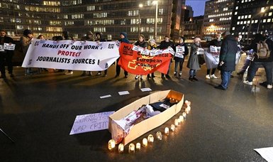 Journalists killed in Israeli attacks on Gaza remembered in Brussels