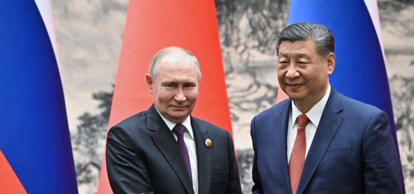 PUTIN SAYS GRATEFUL TO CHINA FOR UKRAINE PEACE INITIATIVES