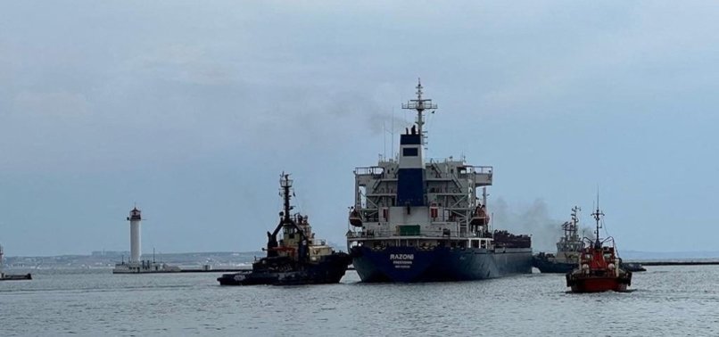 5 MORE GRAIN SHIPS LEAVE UKRAINE UNDER ISTANBUL DEAL: TÜRKIYE