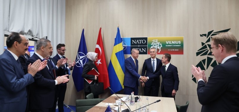 TÜRKIYE AGREES TO FORWARD SWEDEN NATO BID: STOLTENBERG