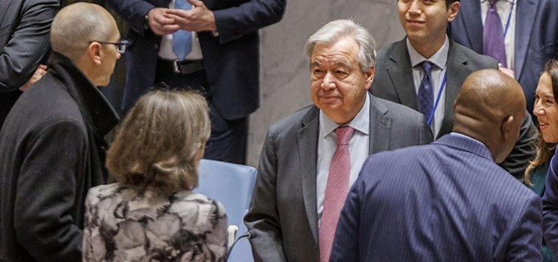 UN CHIEF URGES ISRAEL TO HALT ESCALATION, CROSSINGS BE RE-OPENED