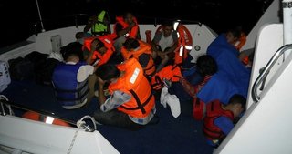 Çanakkale’de 23 yabancı uyruklu yakalandı