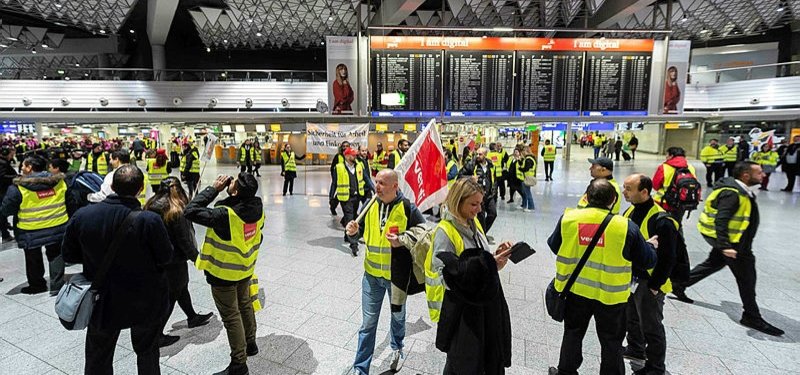 Hundreds of flights canceled in Germany due to strike