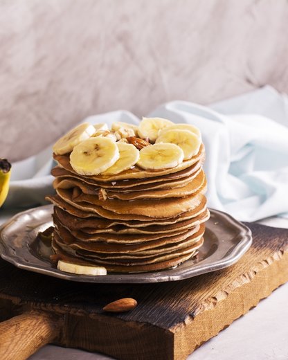 Fit tarif: Yulaflı muzlu pankek