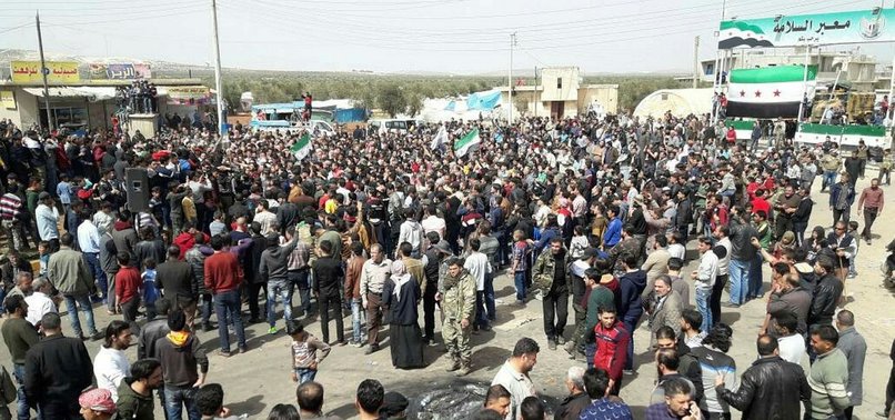 RESIDENTS OF TAL RIFAAT DEMAND FROM TURKEY TO LIBERATE CITY FROM YPG/PKK