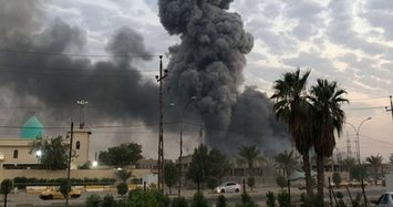 Iraq: 2 explosions hit military base in Baghdad