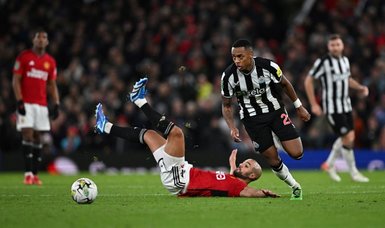 Newcastle hammer Manchester United 3-0 in Carabao Cup