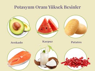 Potasyum Oranı Yüksek Besinler
