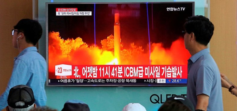 NORTH KOREA SAYS U.S.-SOUTH KOREA DRILLS PUSH TENSION TO BRINK OF NUCLEAR WAR