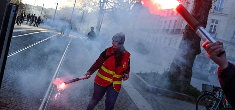 FRANCE ENTERS 11TH DAY OF PROTESTS AFTER PENSIONS DEADLOCK