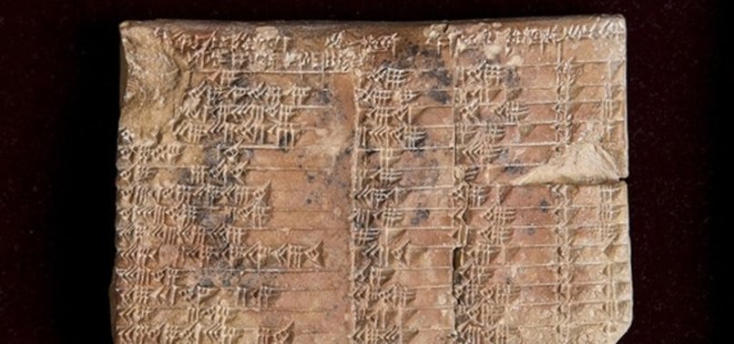SCIENTISTS REVEAL WORLDS OLDEST, MOST ACCURATE TRIGONOMETRIC TABLE