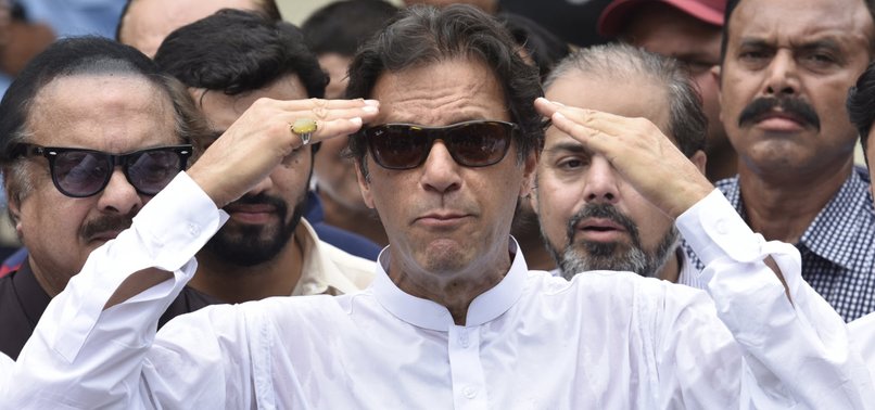 PAKISTANS IMRAN KHAN DECLARES ELECTION WIN FOR HIS PARTY
