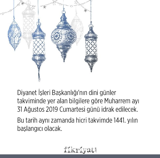 HİCRİ YILBAŞI NE ZAMAN?