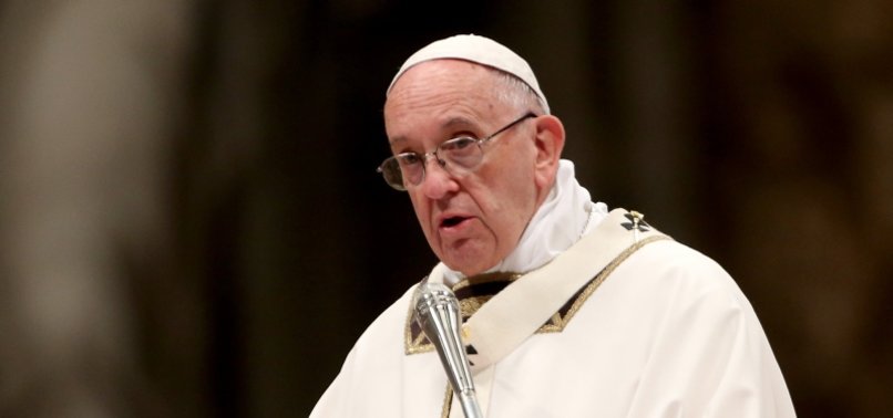 POPE MET FRENCH PRESIDENT MACRON IN THE VATICAN FOR TALKS ON UKRAINE