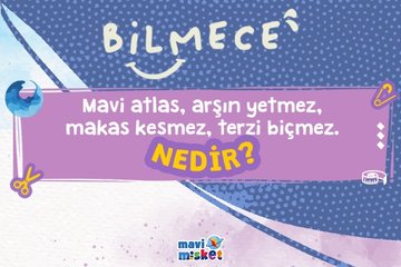 bilmece / mavimisket