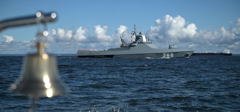 UKRAINIAN MILITARY SAYS TWO RUSSIAN PATROL SHIPS DAMAGED IN BLACK SEA