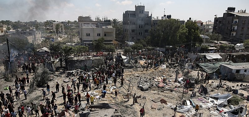 At least 90 killed in Israeli camp strike - health ministry