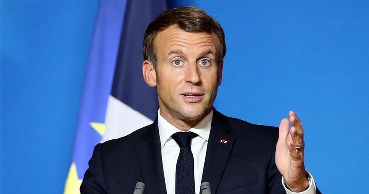 Macron, şirketlerin sera gazı salınımını yarı yarıya azaltmasını istedi