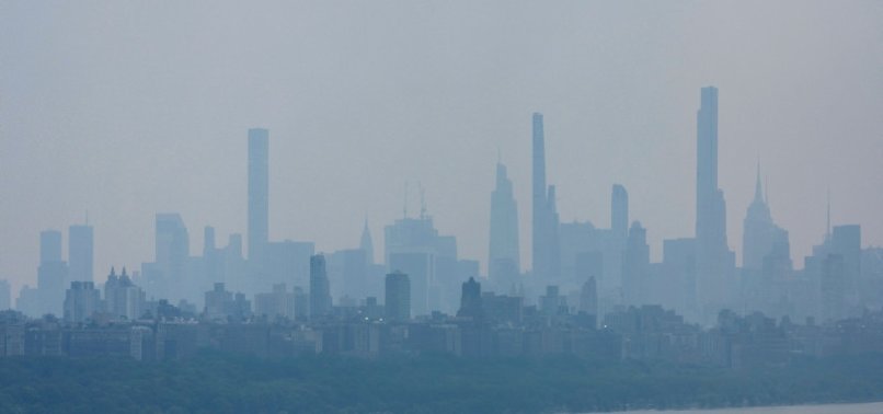 SMOKE FROM CANADIAN WILDFIRES CLOAKS EASTERN US WITH HAZE