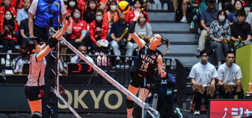 TURKISH WOMENS VOLLEYBALL TEAM BEAT JAPAN TO QUALIFY FOR PARIS 2024 SUMMER OLYMPICS