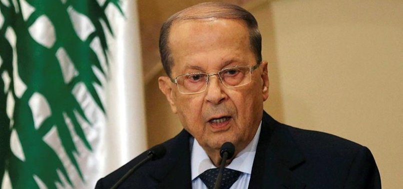 LEBANONS PRESIDENT MICHEL AOUN SEES NO REASON TO DELAY POLLS AFTER HARIRI EXIT