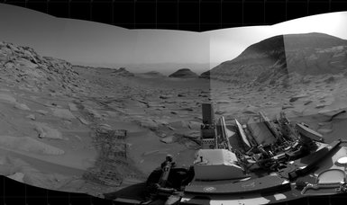Last view of Marker Band Valley on Mars captured in image by NASA's Curiosity rover
