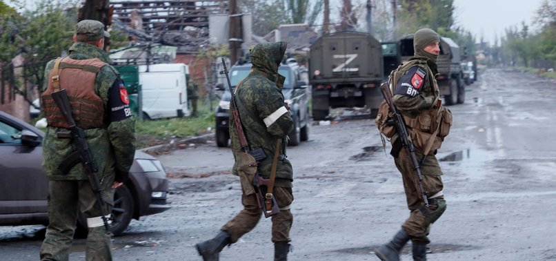 RUSSIAN OCCUPIERS REPORT EXPLOSIONS IN LUHANSK, EASTERN UKRAINE