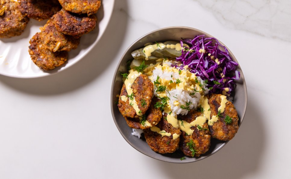 Yeşil Mercimek Köftesi