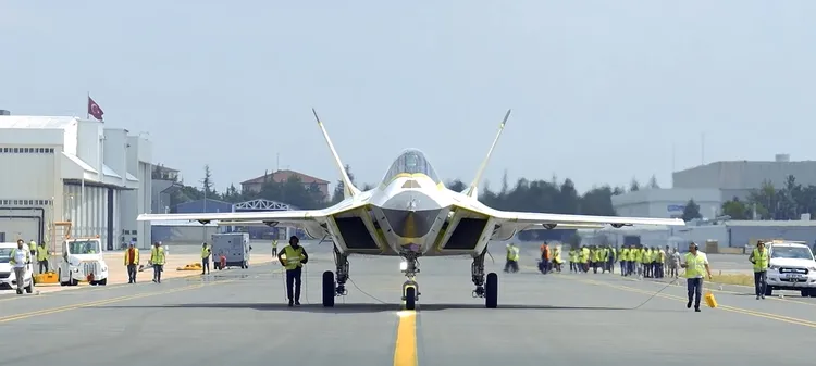 KAAN successfully completed its taxi test