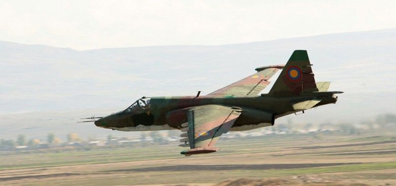 AZERBAIJANI ARMY SHOOTS DOWN ANOTHER SU-25 FIGHTER JET BELONGING TO ARMENIAN OCCUPIERS