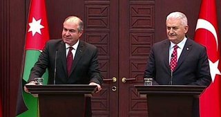 Binali Yıldırım ve Ürdün Başbakanı Mulki ortak basın toplantısında konuştu