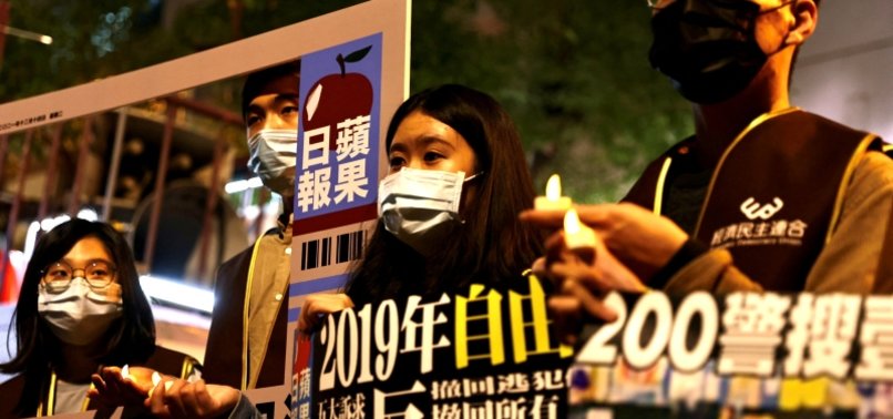 HONG KONG COURT ORDERS APPLE DAILY PARENT FIRM TO BE WOUND UP