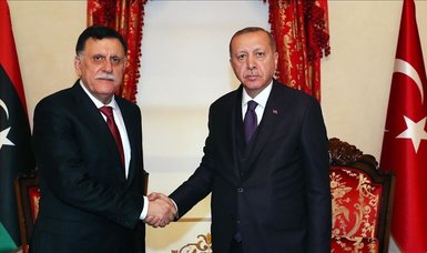 Turkish leader meets head of Libyan council in Istanbul