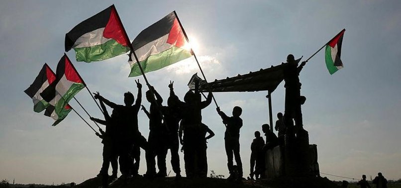 GAZANS RALLY FOR ‘DECISIVE’ PLO DECISIONS
