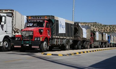 UN sends 72 truckloads of aid to northwestern Syria
