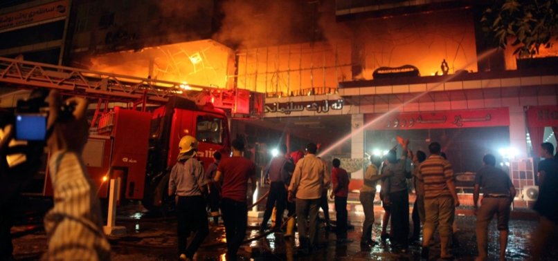 DOZENS DEAD IN FIRE AT BAGHDAD HOSPITAL FOR COVID PATIENTS