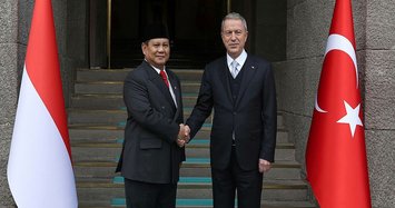 Turkish defense chief receives Indonesian counterpart